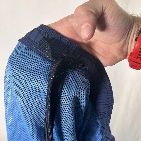 Tommy Bahama Swim Trunks Men's XL Navy Blue Drawstring Lined Pockets Relax - Picture 9 of 10